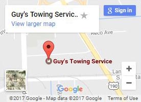 Guy's Towing Service Baton Rouge LA on Google Maps